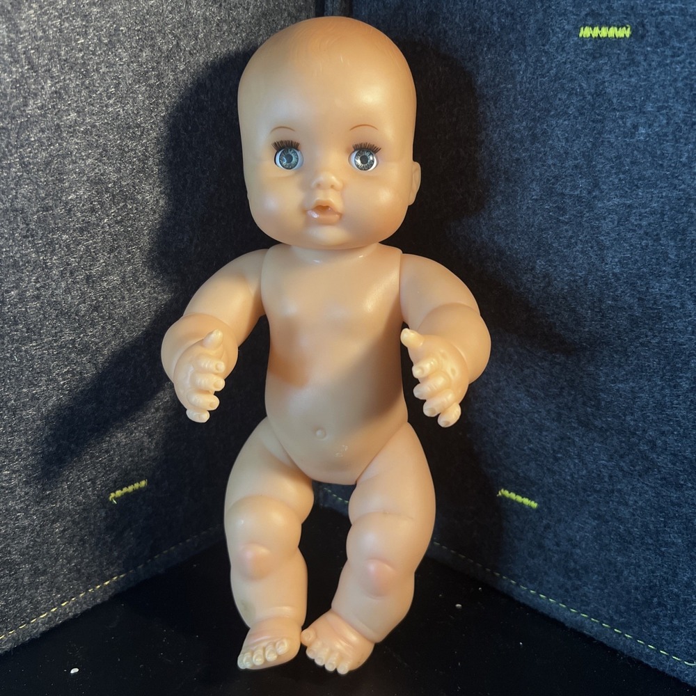 Vintage 1969 Effanbee Butterball #6569 12" Doll‎ Molded Hair Sleepy Eyes